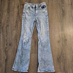 American Eagle Outfitters Jeans high-rise artist flare NWOT